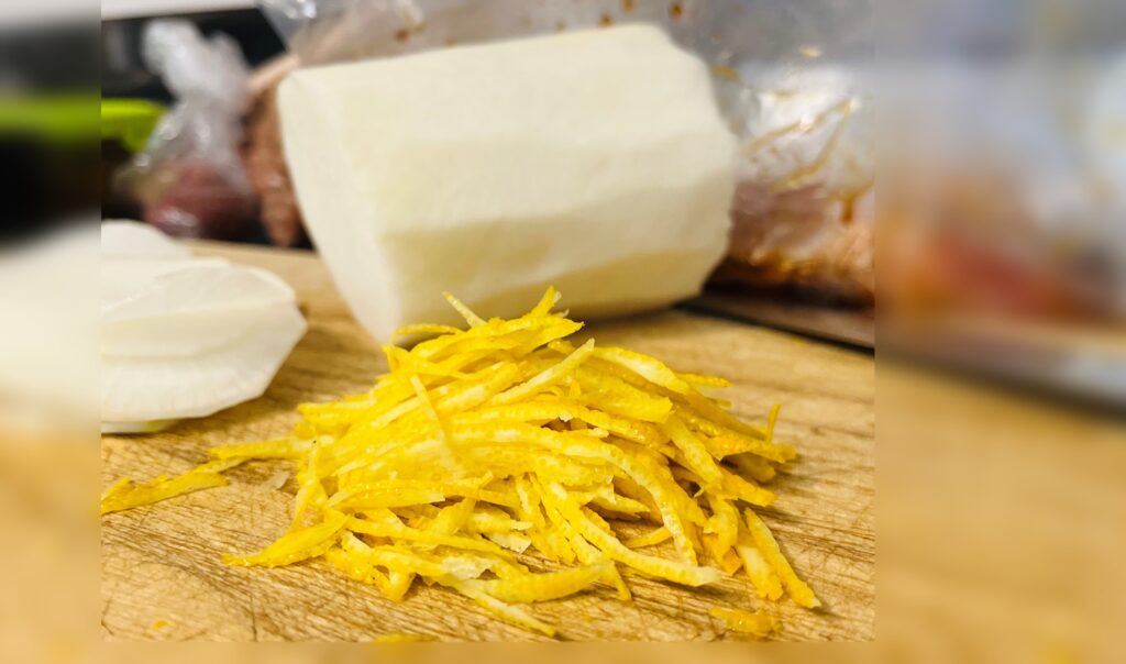 ゆず大根の千枚漬け