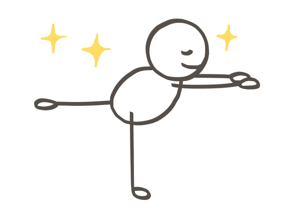 バランスポーズ